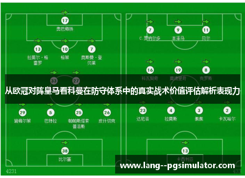 从欧冠对阵皇马看科曼在防守体系中的真实战术价值评估解析表现力